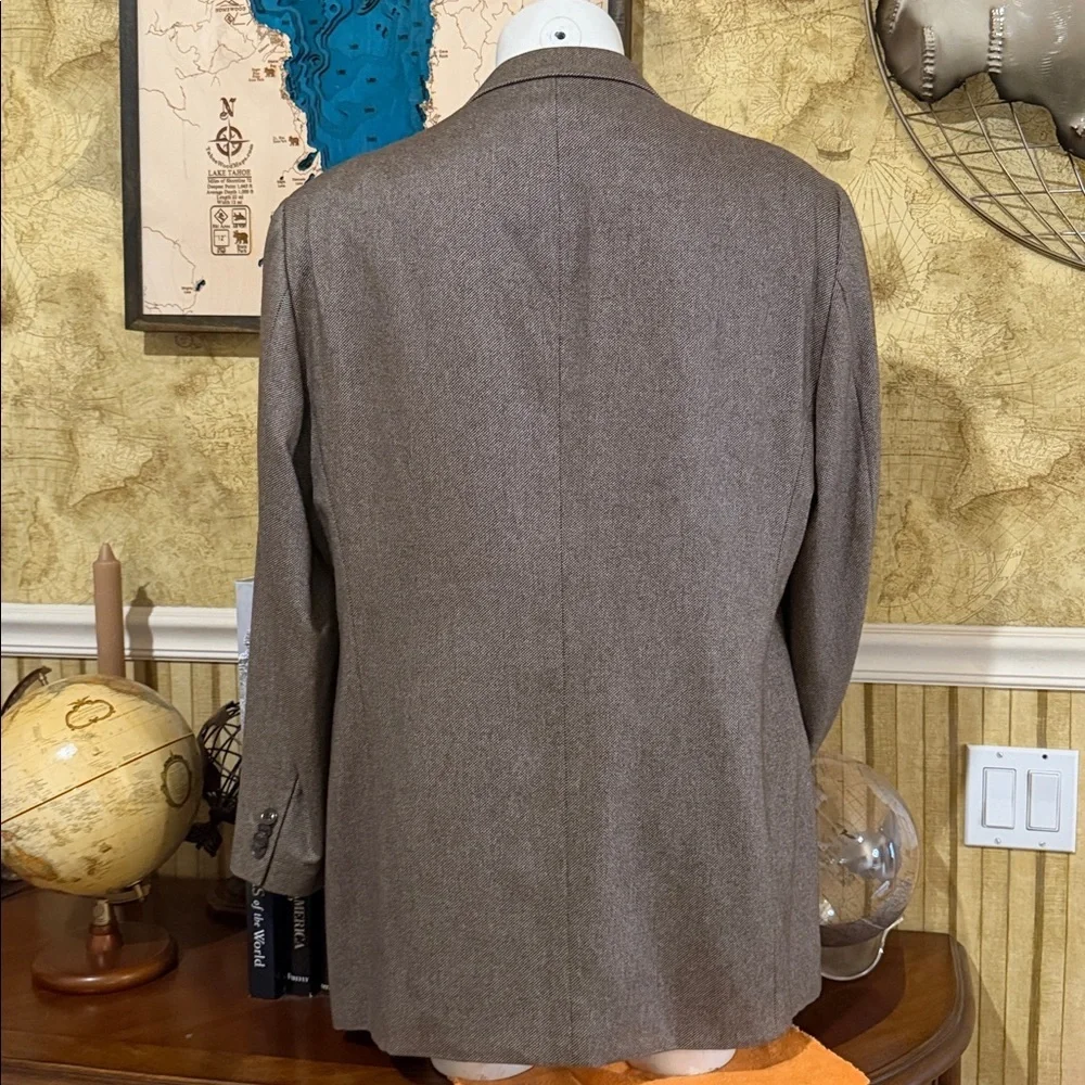 Armani Collezioni Silk Cashmere Blazer. 46L